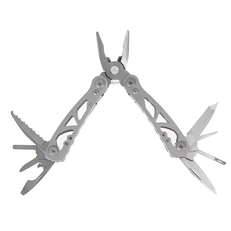 New Outdoor Camping Hiking Survival Stainless Steel Multi Tool Plier Portable Compact Travel Kits Hot